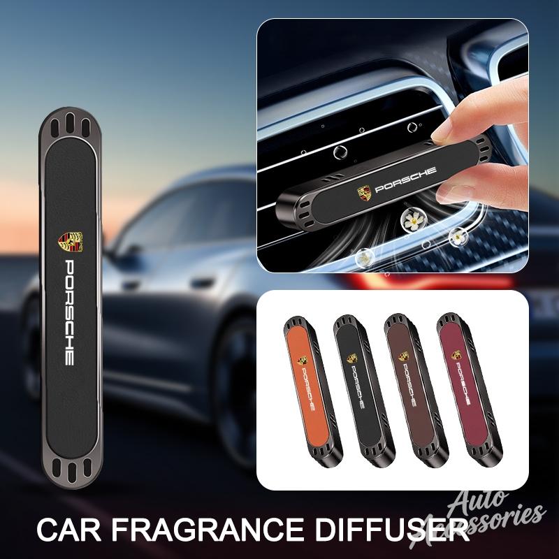 Car Air Outlet Aromatherapy Clip Solid Perfume Diffuser Air Freshener For Porsche Macan Panamera Cayenne Boxster Cayman 911 918DR9
