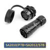 WEIPU Waterproof Power Connector SA20 Series 2-15 Pin Male Plug Female Socket Panel Mount Aviation Connector Electrical Systems