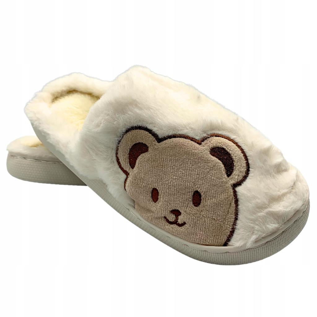Winter Slippers Teddy Bear Women's Children's Warm Slippers S. 40-41