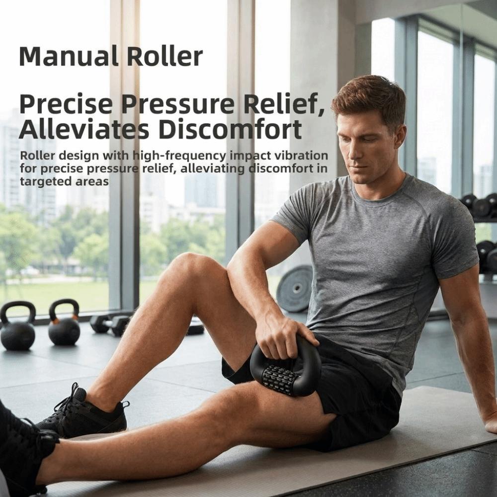 Deep Tissue Electric  Muscle Massager Rechargeable Rolling Percussive Massager  Muscle Recovery