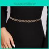 Sparkling Metal Waist Chain With Hook Fastening For Fashionforward Outfits