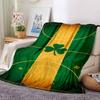 1pc Blanket - Boston Celtics logo  Print Design,Lightweight Blanket for Sofa,Bed- Soft &Warm,Gift for All Seasons