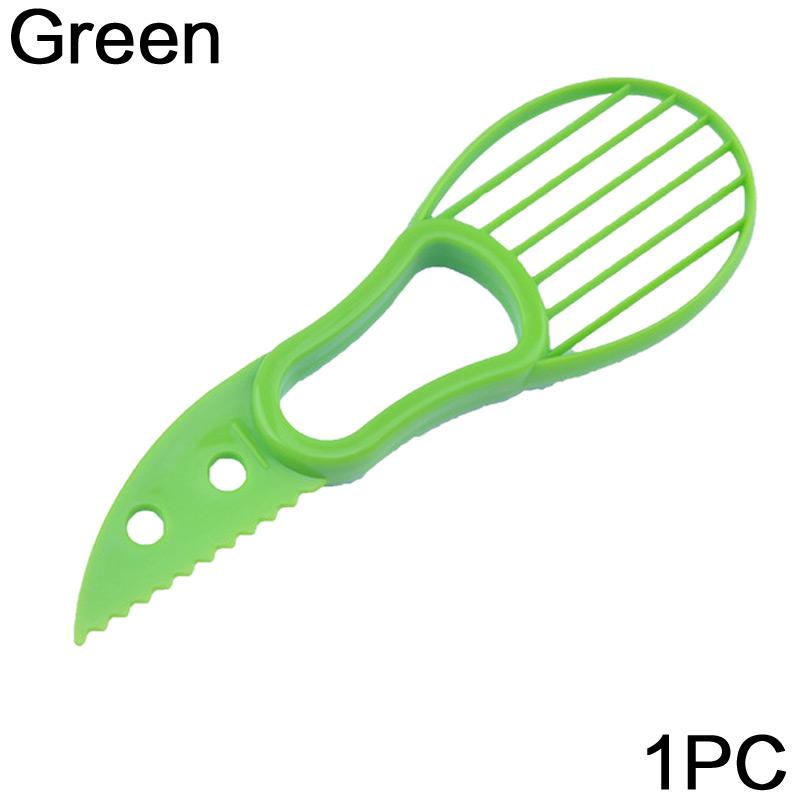 Avocado Slicer 3 In 1 Shea Corer Butter Fruit Peeler Cutter Pulp Separator Plastic Kitchen Vegetable Tools 4