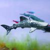 Mini Shark Simulated Floating Whales Aquarium Ornaments Realistic Floating Cartoon Figurines Odorless Fish Tank Decoration Vibrant Colors Miniature