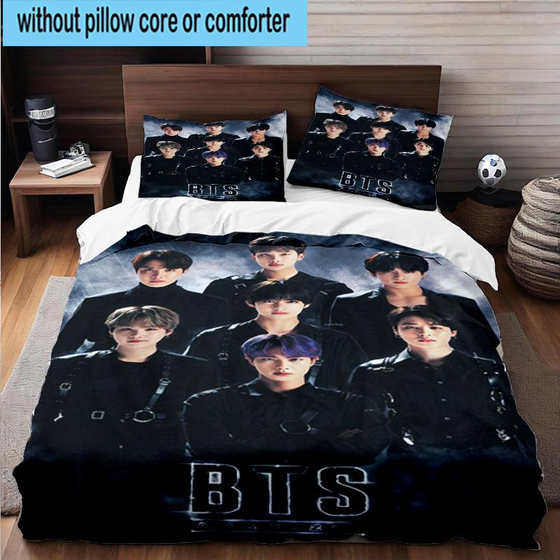 3PCS Vivid Dreams kpop 3pcs Bedding,Including 3PCS Duvet Cover And 2pcs Pillowcases Perfect for Christmas,Ideal for Bedroom, Dormitory