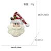Christmas Fabric Knit Doll Ornaments  Santa Claus Hanging Decor for Tree Home Party Scene Decoration Christmas Decorations