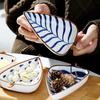 Creative Leaf Shaped Seasoning Bowl Ceramic Multi-purpose Small Plates Appetizers Snack Dish Kitchen Sauce Sushi Cake Tray