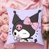 Pillow Covers Decorative Sofa Cushions Covers Sanrio Kuromi Home Decoration Ornamental Pillows for Living Room Cushion Interior