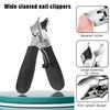 Ultra Sharp Nail Clippers Stainless Steel Wide Jaw Opening Anti Splash Toe Fingernail Trimmers For Woman Man Manicure Tool