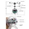 Intelligent Sensing Electric Flying Magic Ball Colorful Lights Crystal Ball Flying Toy Kids Gift