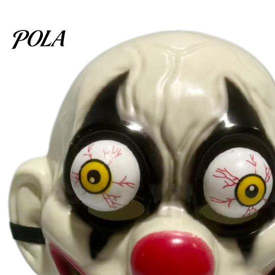 Resistant to Falling Halloween Mask Horror Full Face with Protruding Bloodshot Eyeballs, Scary Party Creepy Secret Room Script Prop for Adult Cosplay