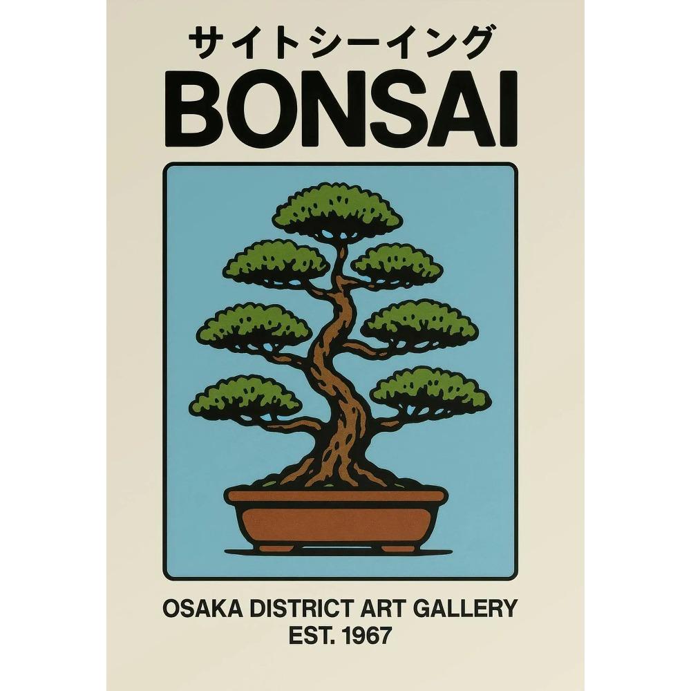 Blossom Japanese Exhibition Posters Bonsai Mount Fuji Temple Prints Japan Travel Canvas Painting Wall Pictures Home Room Decor