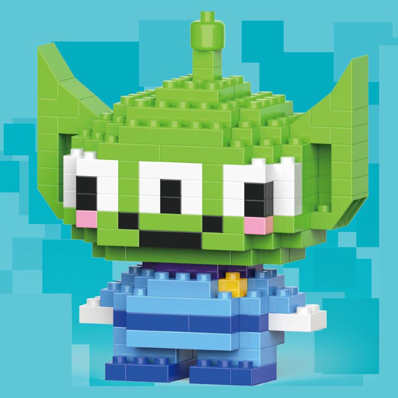 Совместимые кубики Lego Мультяшная фигурка животного Детские развивающие конструкторы