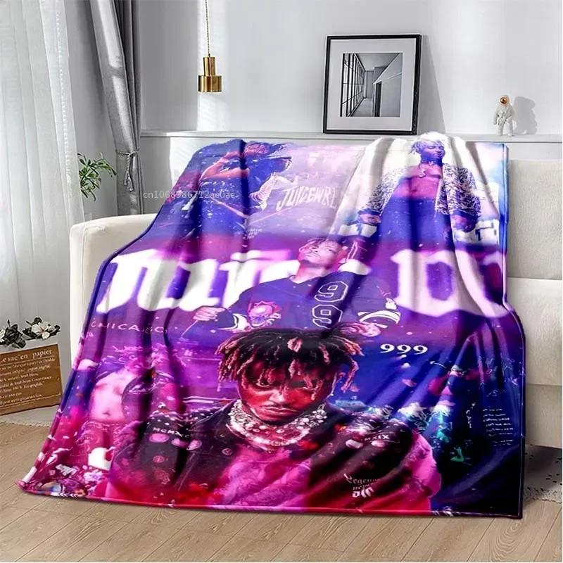 Альбом Rapper Juice Wrld 999 одеяло постер с художественным принтом фланелевое одеяло мягкое покрывало для дивана согревающий чехол подарок для меломанов
