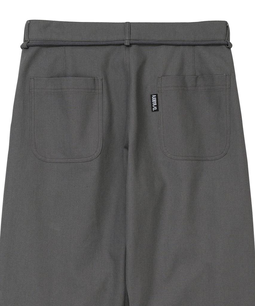AJOBYAJO Dual Fabric Hybrid Pants [Charcoal]