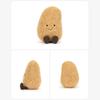 Cute Funny Small Potato Plush Keychain Cartoon Potato Plush Dolls Pendant Creative Backpack Decoration Accessories Gifts