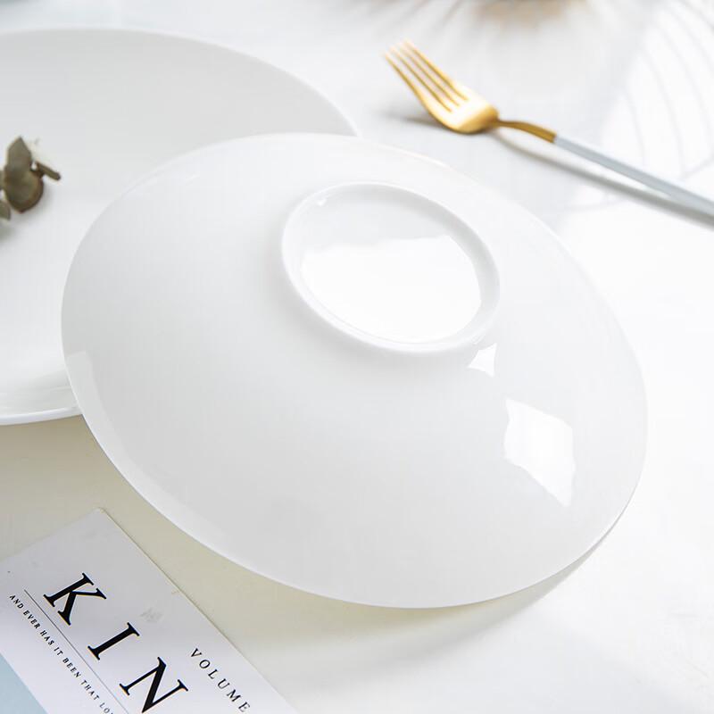 Глубокая тарелка из костяного фарфора Jingdezhen