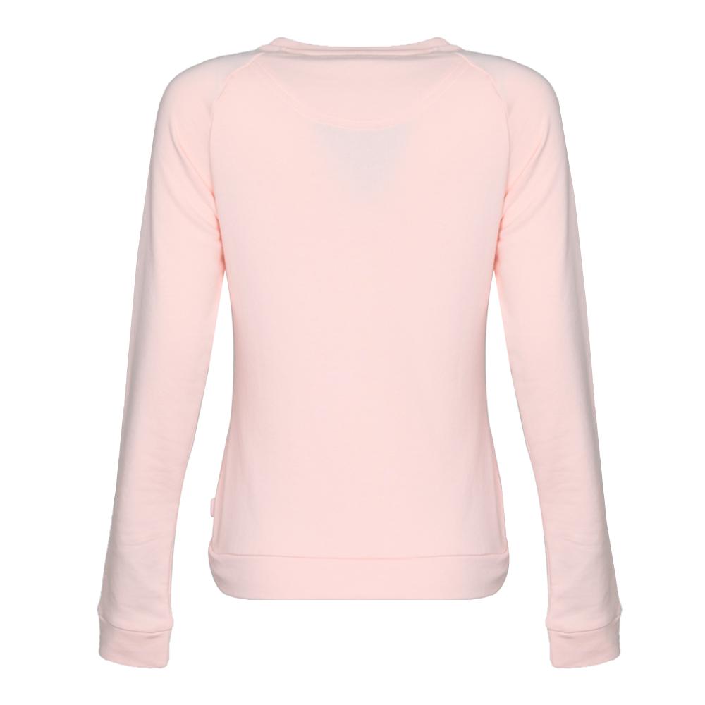 adidas Neo W Ce Adi Ft Серия Swt Lifestyle Пуловер в американском стиле Свитшот с круглым вырезом и длинными рукавами Женский свитшот Розовый BP6709