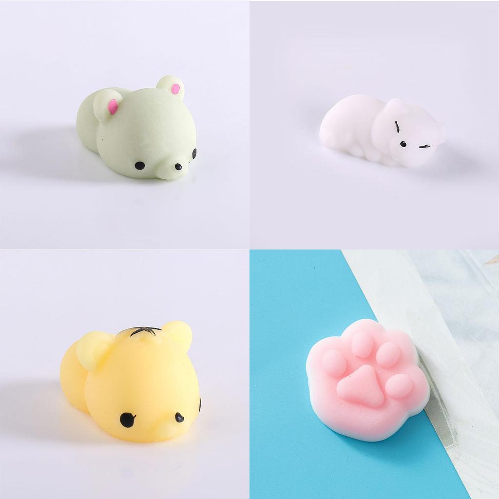 Cute Animal Fidget Toy With Soft Silicone Material For Anxiety Relief And Play