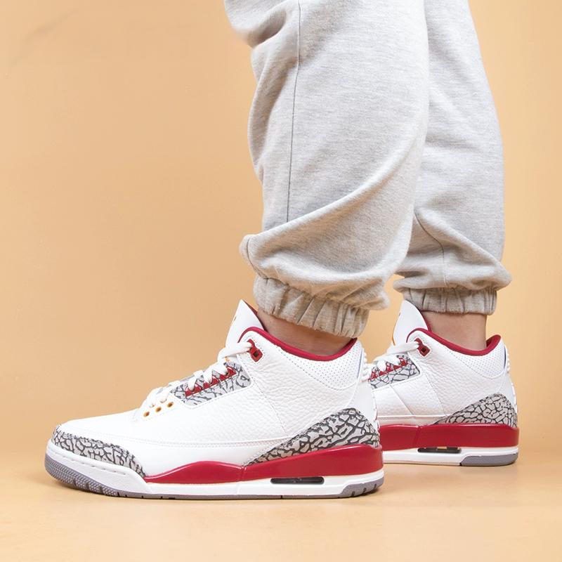 Jordan 3 Ретро Кардинал GS 398614-126