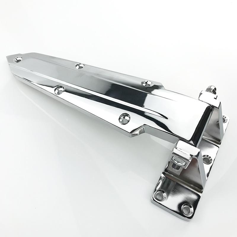 1470 Zinc Alloy & Stainless Steel Industrial Adjustable Cold Storage Door Hinges with 180 Degrees Opening Angle for Kitchen Use