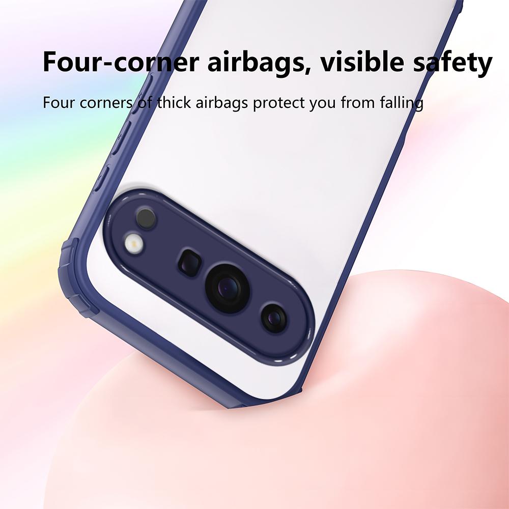 Роскошный Противоударный Прозрачный Чехол для Телефона Для Funda Google Pixel 10 Pro XL Pixel 9 Pixel9 Pro 9A 9Pro XL Прозрачная Мягкая Накладка-Бампер