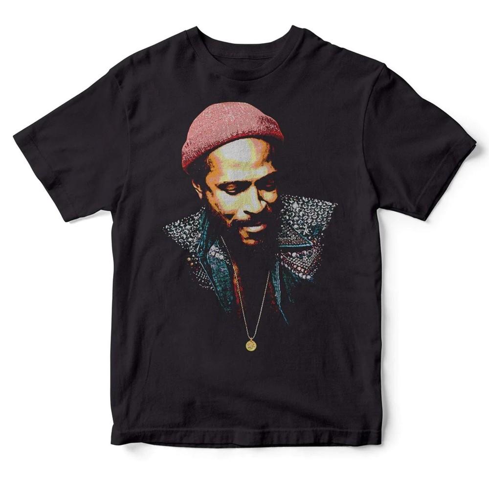 Marvin Gaye Collection Singer Gift For Fans Classic Short Sleeve Unisex T-Shirt Unisex T-Shirt
