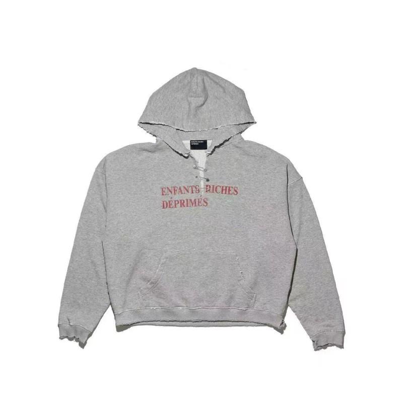 Unisex Vintage Washed Cotton Hoodie With Graphic Print Loose Fit Streetwear