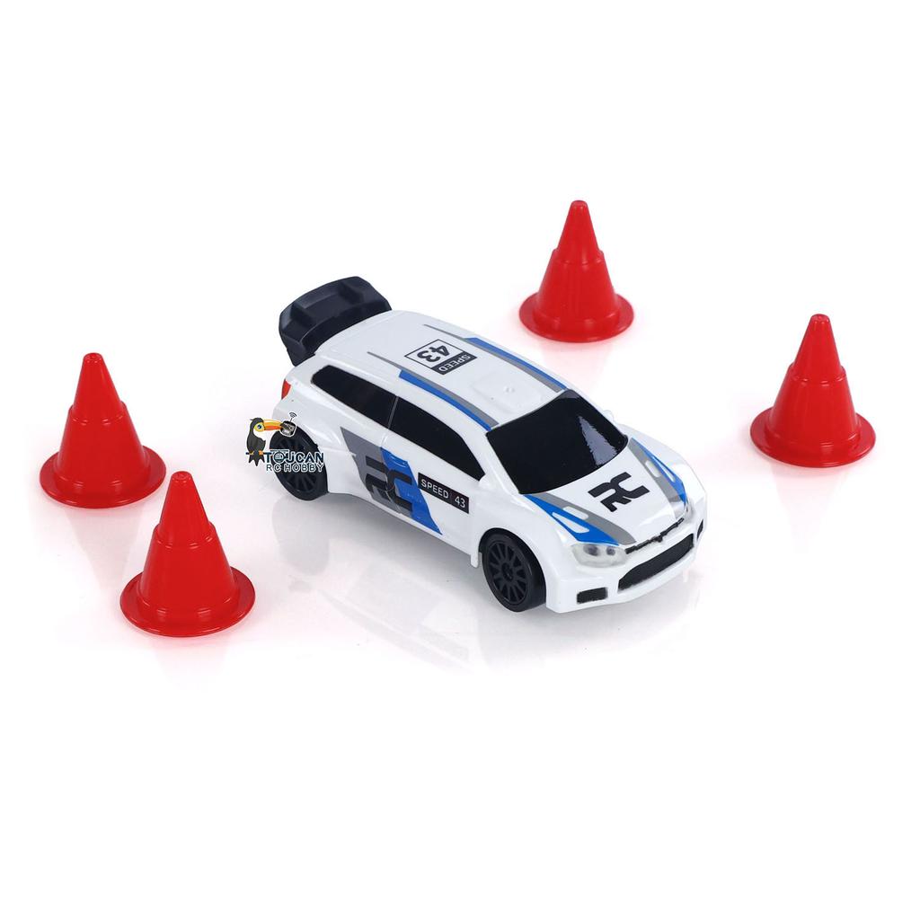 1/43 2.4G Радиоуправляемая дрифт-машина 4WD Мини-гоночный автомобиль Радиоуправление Высокоскоростная модель транспортного средства для подарков мальчикам Игрушки для улицы