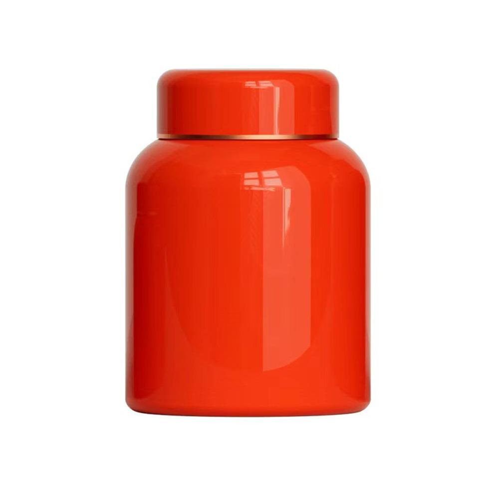 Stainless Steel Tea Tin Large Capacity Sealed Tea Can Portable Tea Jar for Home&Travel