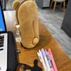 Плюшевая пенал-косметичка на молнии Rilakkuma для девочек с милым органайзером для хранения игрушек