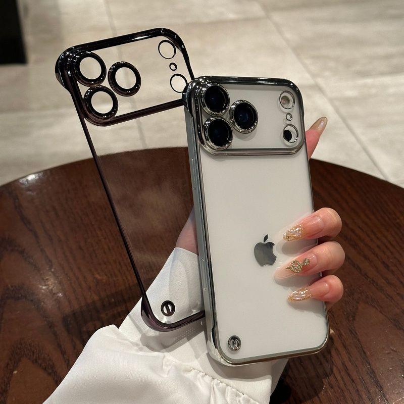 Продвинутая индукционная безрамочная прозрачная для iPhone11promax Apple 11 чехол для мобильного телефона 11 с пленкой для объектива