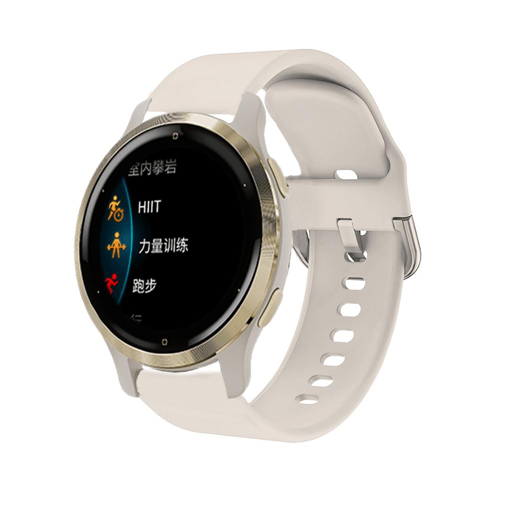 Резиновый ремешок для часов Garmin Venu 2S Band, легкий, цветной, с пряжкой, для часов Garmin Vivomove 3s/move3S, 18 мм