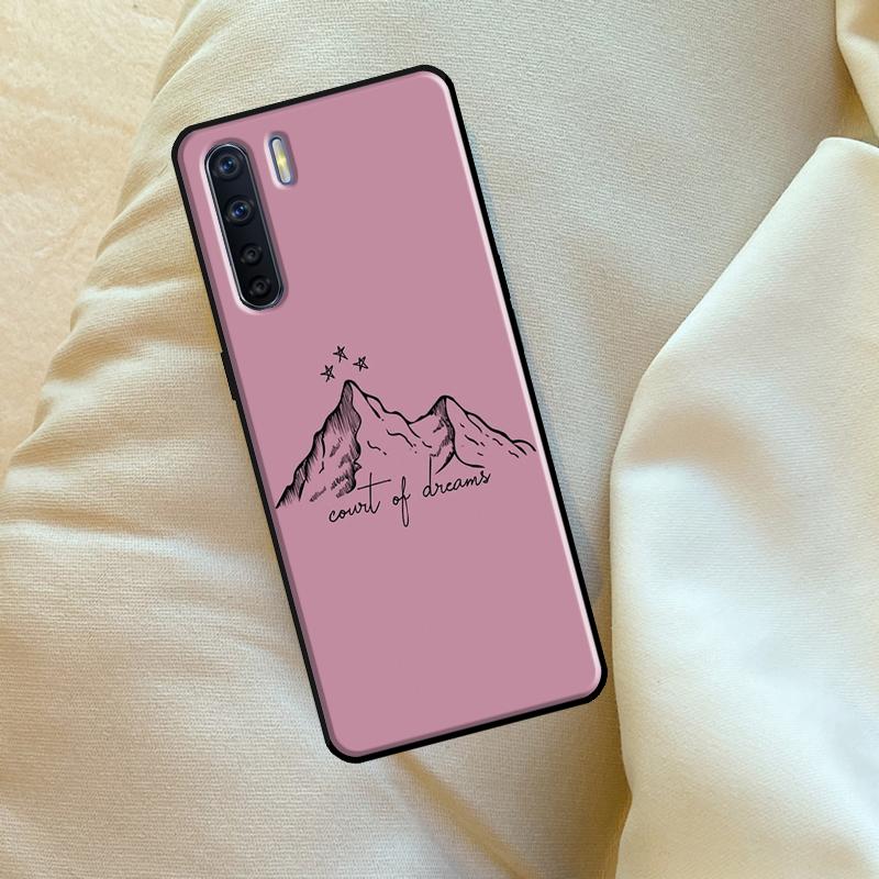 Чехол A Court Of Mist And Fury для Oppo A60 A80 A40 A15 A16 A17 A57 A94 A74 A54 A76 A96 A18 A38 A58 A78 A98 A6 A5 Pro
