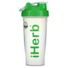 IHerb Goods, Бутылка-блендер с шариком-блендером, Зеленый, 28 унций