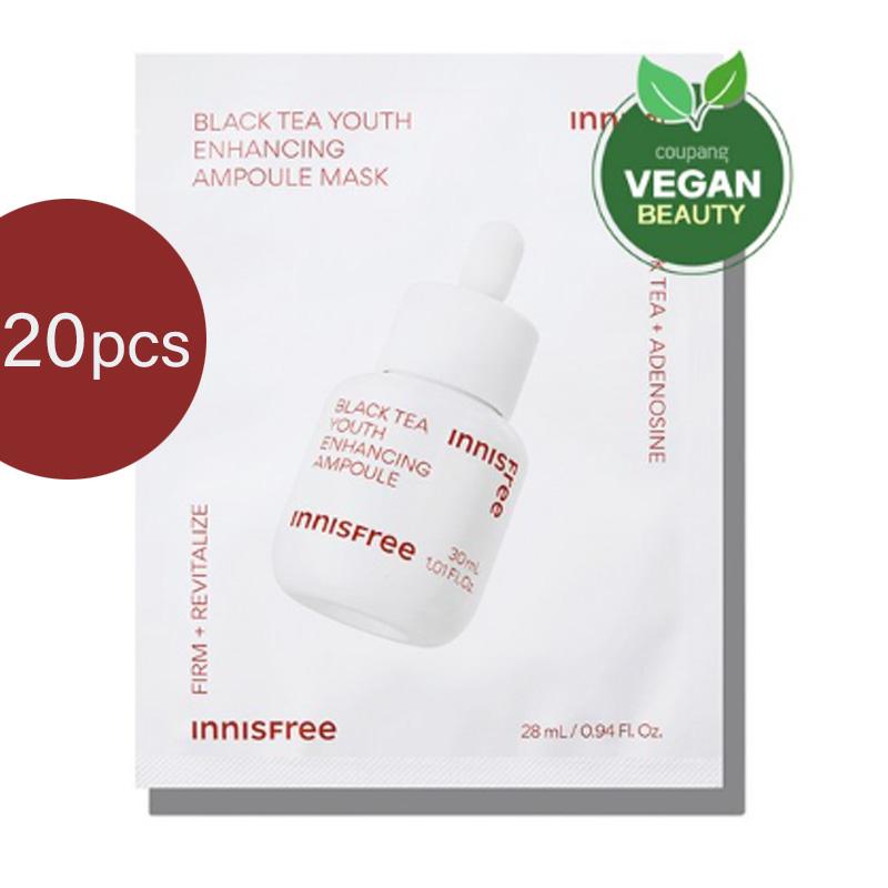 Innisfree Ампульная маска для придания молодости с черным чаем 28 мл (3 варианта) Косметика из Кореи