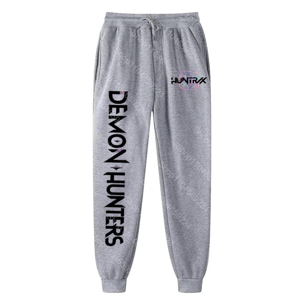 Kpop Demon Hunter Pants Streetwear Men Women Jogging Sweatpants Print Running Trousers Sport Oversized Jogger Pants