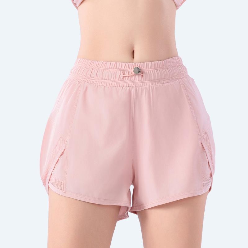 Женский летний быстросохнущий комплект спортивной одежды для йоги и тренажерного зала с карманами