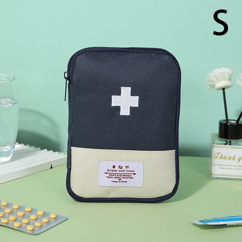 1 шт. Мини портативная сумка для лекарств, дорожная аптечка первой помощи, сумка для хранения лекарств, набор для выживания, аптечка для экстренной помощи на открытом воздухе, кемпинг