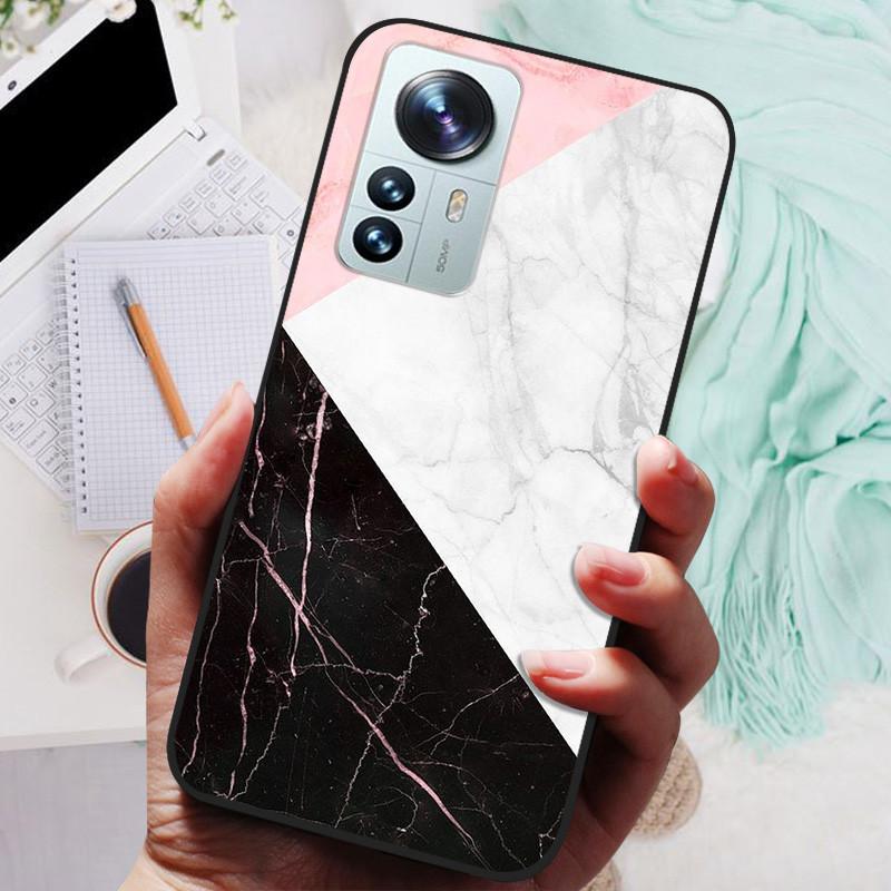 Для Xiaomi 12 Pro Чехол Мягкие силиконовые чехлы для телефона из ТПУ для Xiaomi 12X 12 X 12Pro 5G Чехол Бампер Ударопрочный Coque Xiaomi12 Чехол