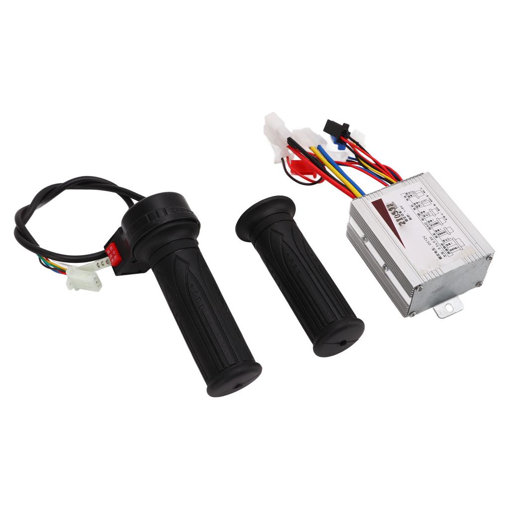 Контроллер для электровелосипеда 12 В 500 Вт, чувствительная цветная головка, двигатель постоянного тока, щеточный контроллер, трехскоростной дроссель