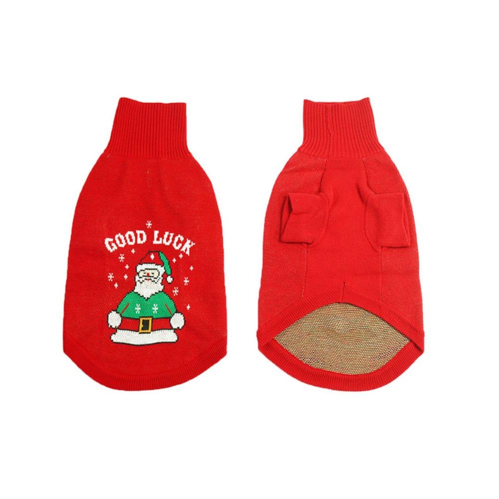 Погладьте его собачий свитер шнауцер корги маленькая собака одежда для питомцев осень и зима теплый вязаный свитер новый