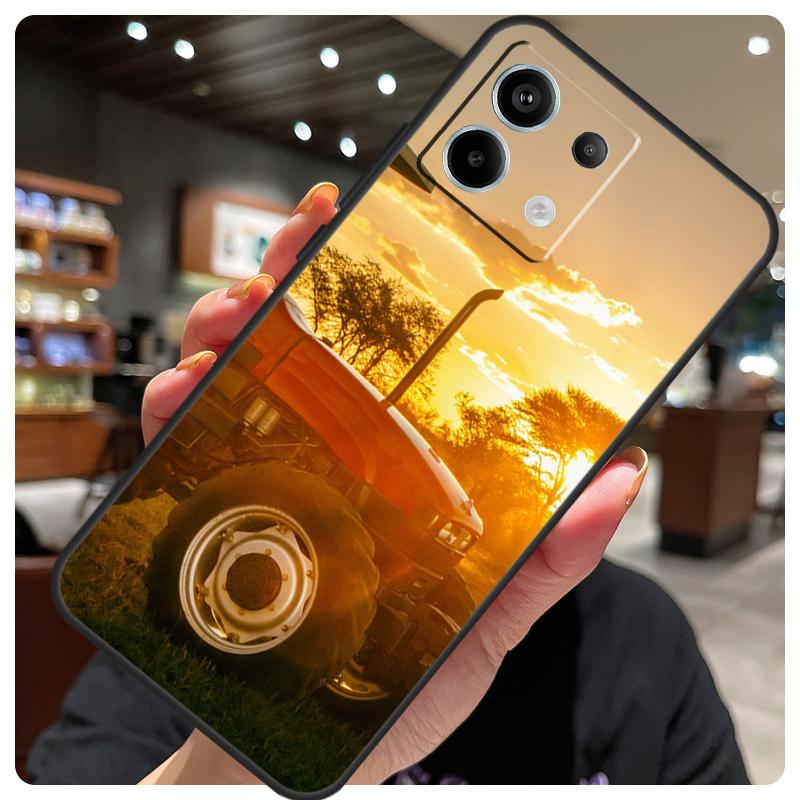 Фермерский Трактор Чехол Для Xiaomi Redmi Note 14 10 11 12 13 Pro 11S 12S Чехол Для Redmi 15 C 14C 10C 12C 13C