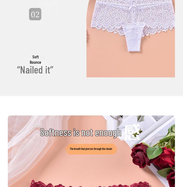 Женские кружевные стринги больших размеров: Ультратонкие, сексуальные хлопковые трусики европейского и американского стиля