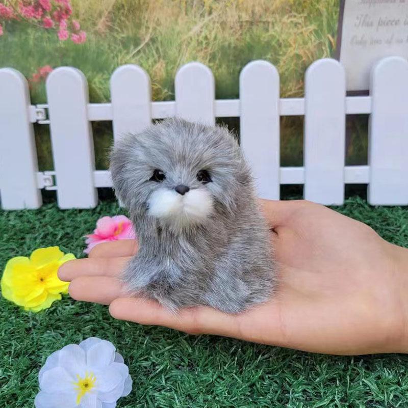 Мягкая лающая игрушка «Кот, кролик и щенок» — развивающая кукла-животное для детей