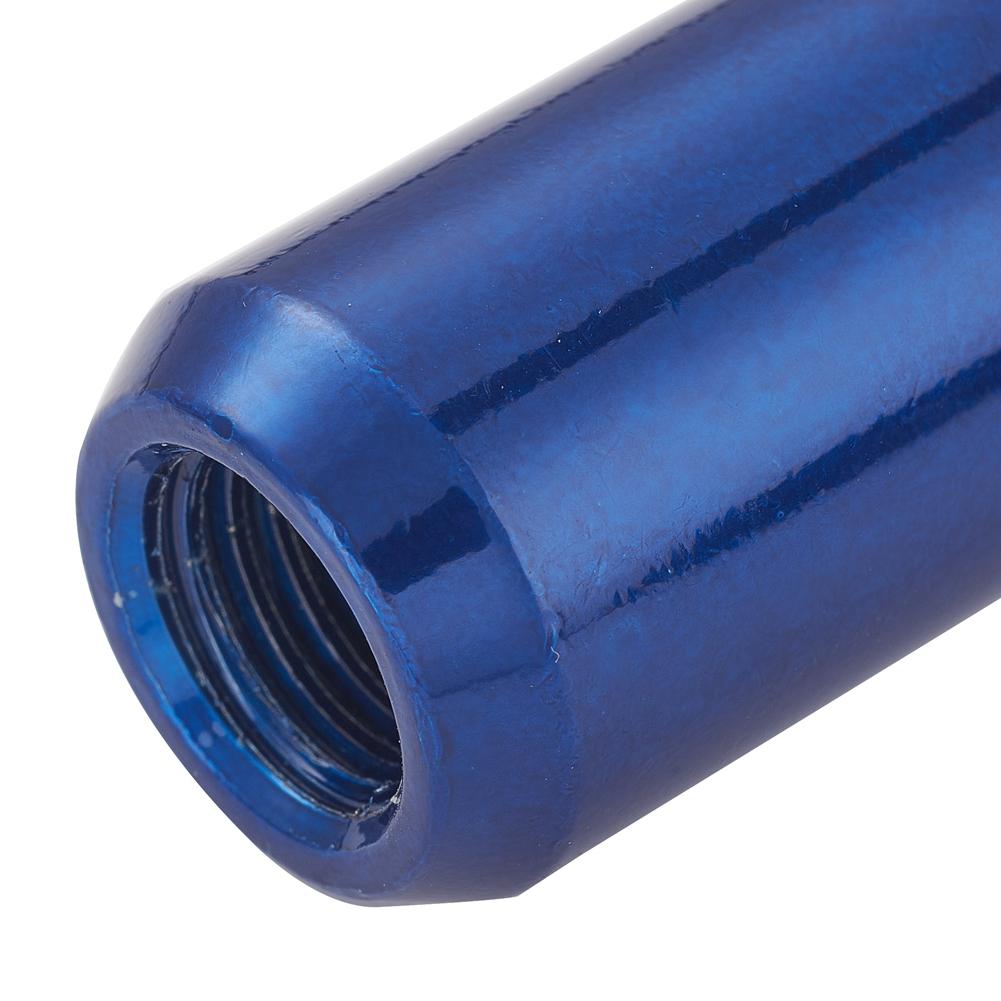 20 шт. 32 мм длина автомобильных гаек колес шестигранник 20 мм M12x1.25, M12x1.5 гайки JDM гоночные аксессуары алюминиевый конический седло