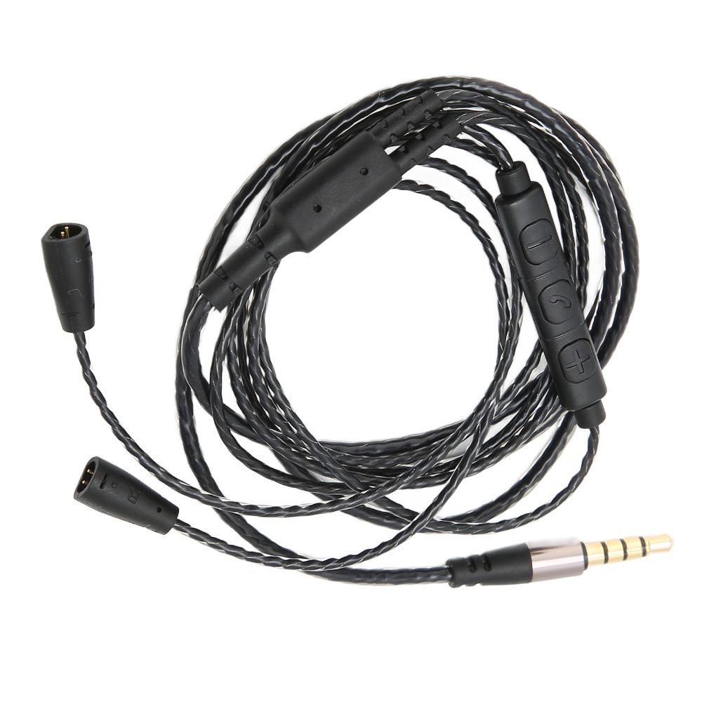 with Volume Control and Mic Function Headphone Audio Cord for IE 8 IE 80 for Smartphones