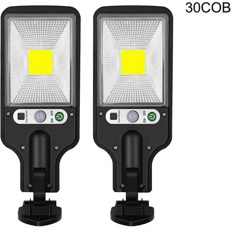 1/2 шт. Солнечный свет на открытом воздухе с 3 режимами водонепроницаемый датчик движения охранное освещение светодиодный настенный светильник садовое и уличное освещение