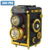 Город Hasselblad 503cx Цифровая зеркальная камера Ретро Двухобъективный зеркальный фотоаппарат Модель Строительные блоки DIY Кирпичи Игрушки Для Детей Подарки