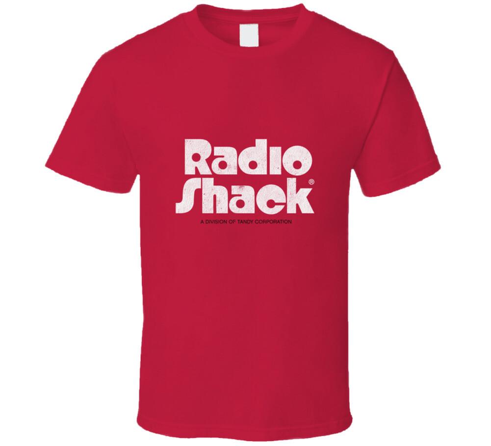 Radio Shack, T-Shirt Mens Womens Tees Top, Retro, Radio, Stereo, Tandy, Audio, Video,